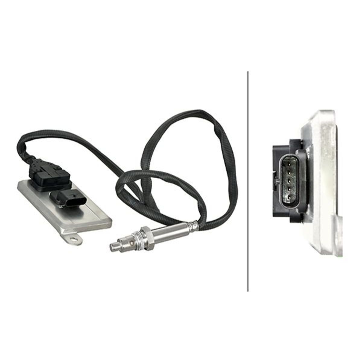Image of NOx-sensor, NOx-katalysator