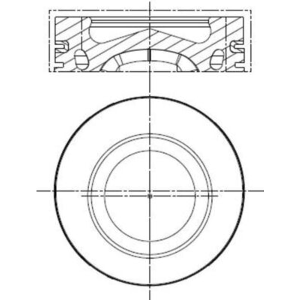 Mahle Zuiger  028 PI 00140 002