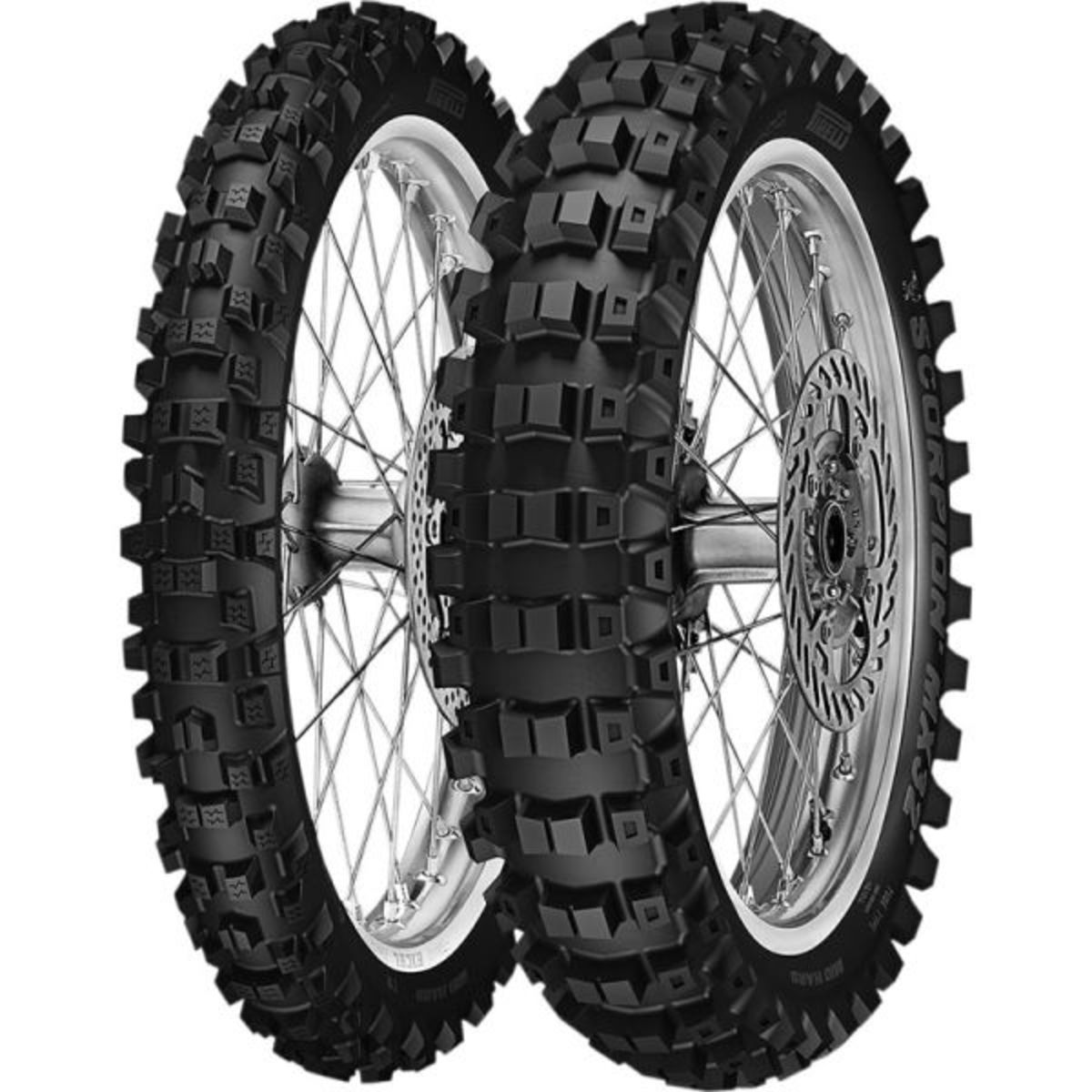 Image of SCORPION MX MID SOFT 110/90-19 TT, Motorbanden achter