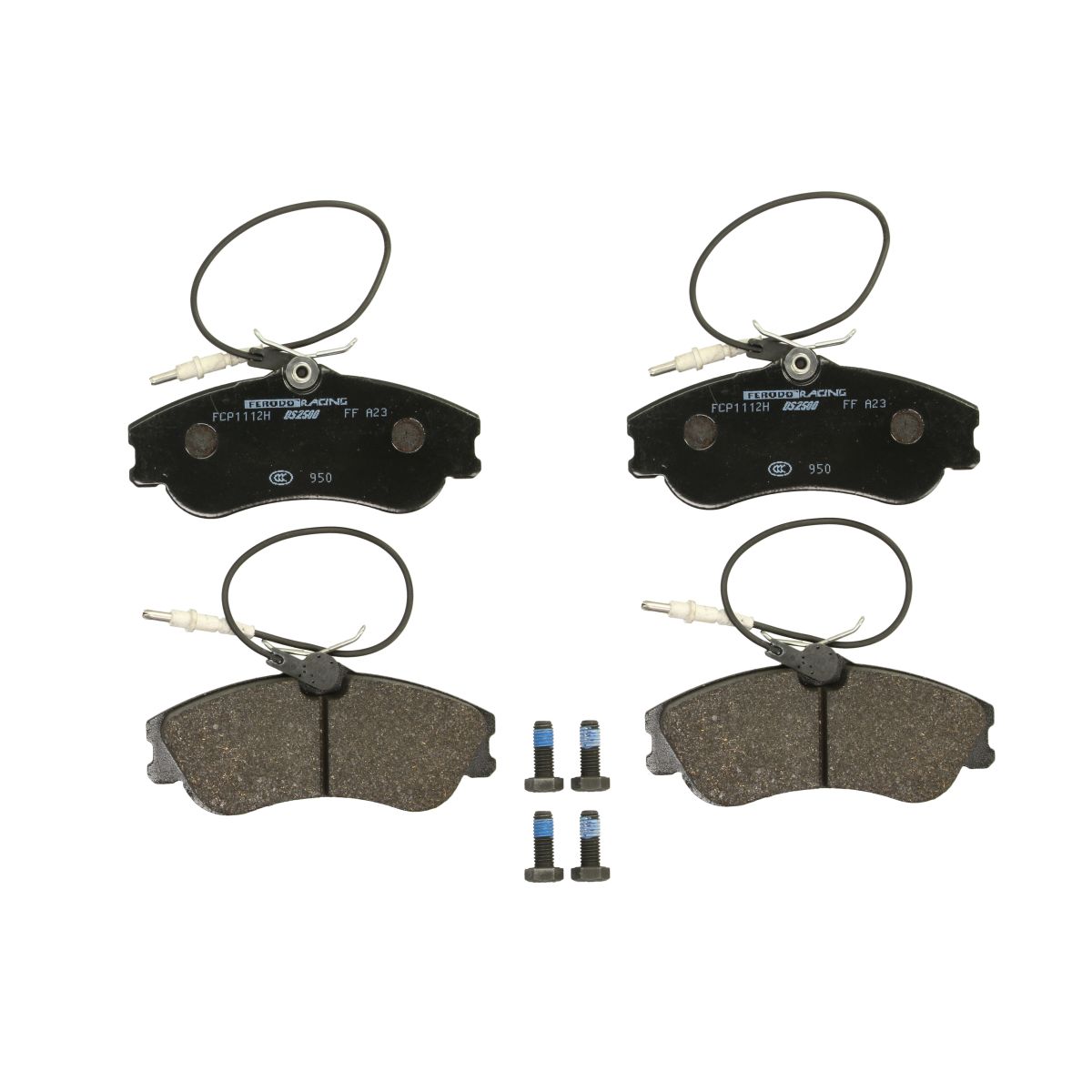Jeu de plaquettes de frein FERODO FCP1112H