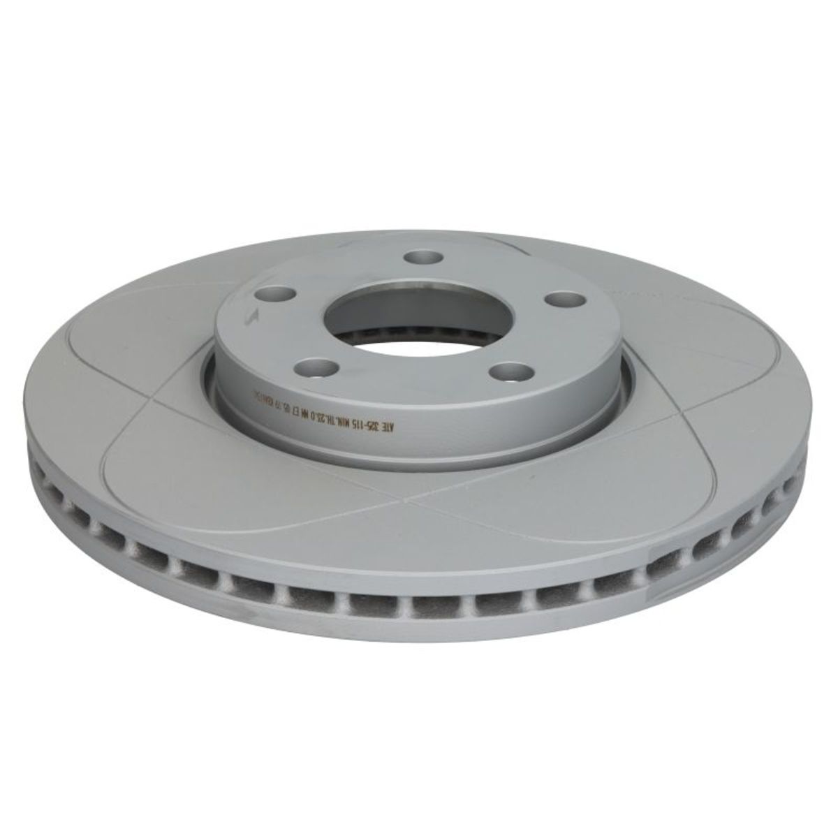 ATE 24.0325-0115.1 Disco freno ventilato, rivestito, ad alto tenore di carbonio - Immagine 4