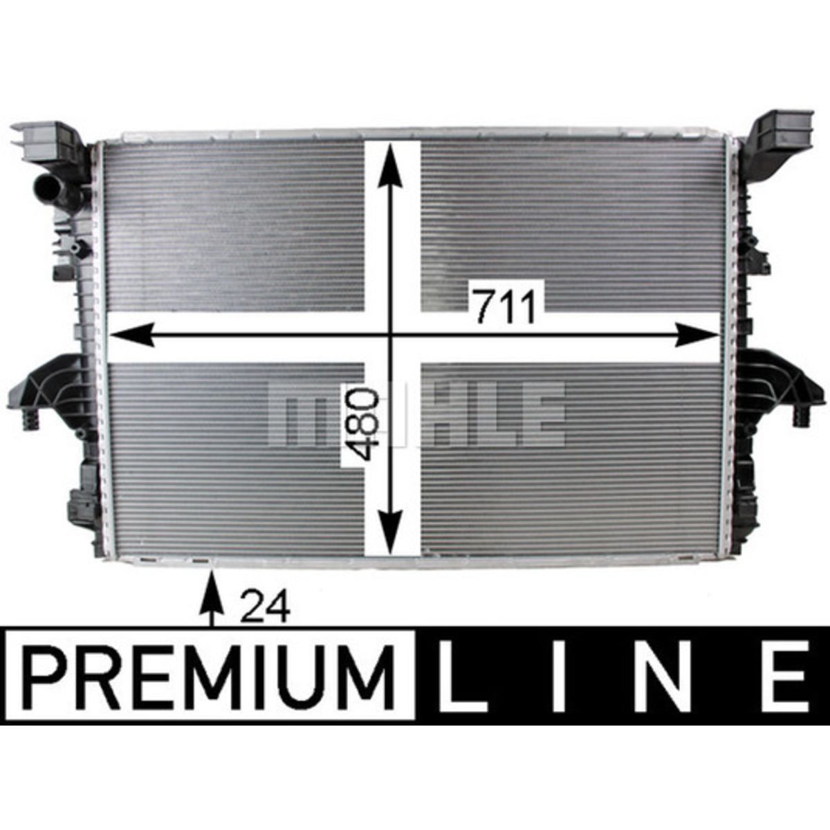 Image of Radiator, motorkoeling