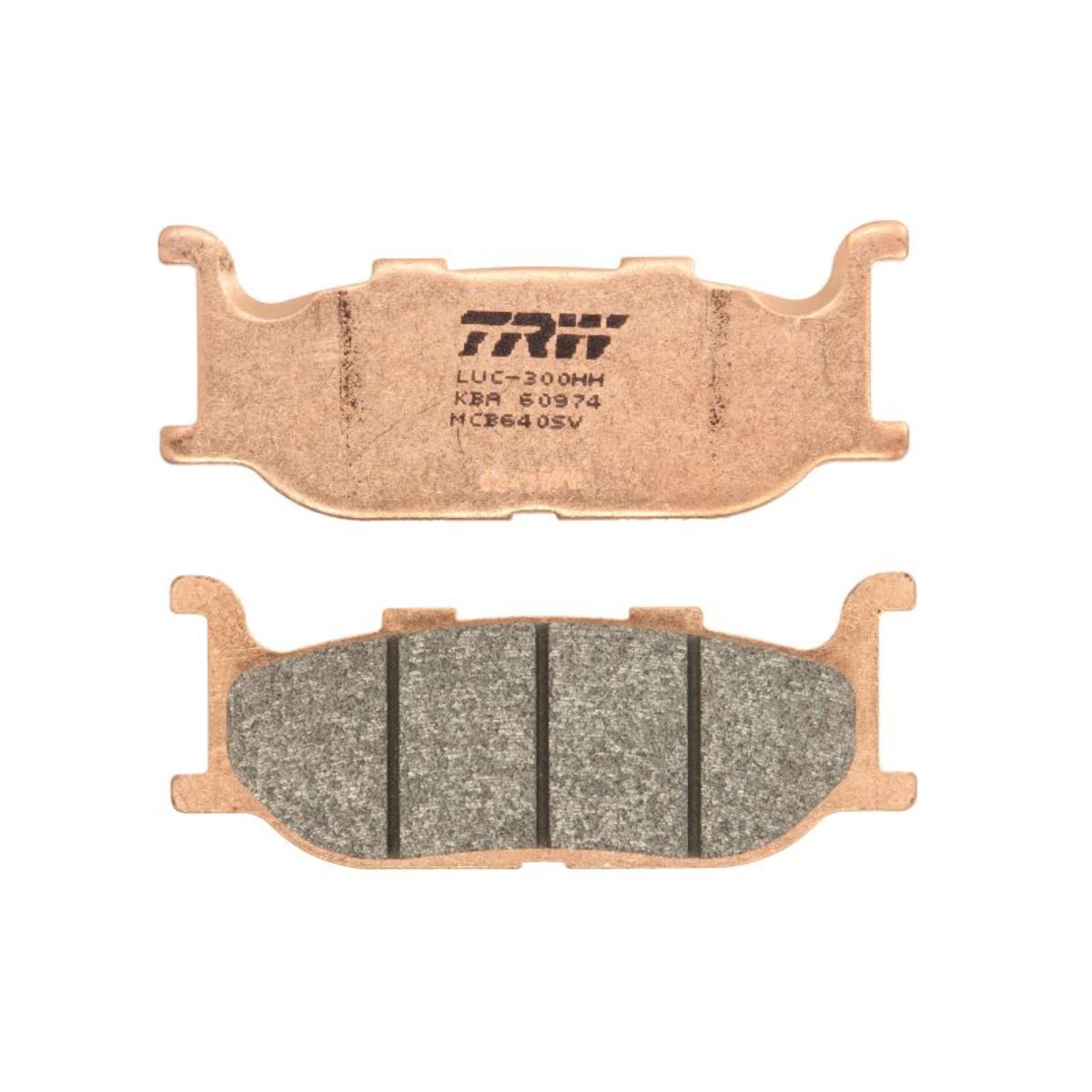 Jeu de plaquettes de frein TRW MCB640