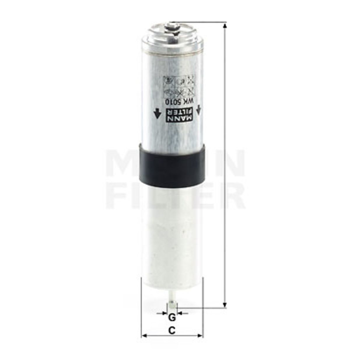 Image of Brandstoffilter  WK 5010