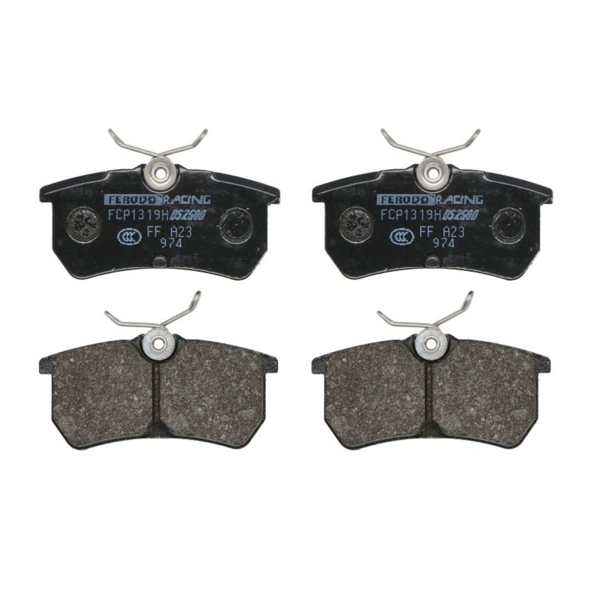 Plaquettes de frein sport non homologuées FERODO FCP1319H