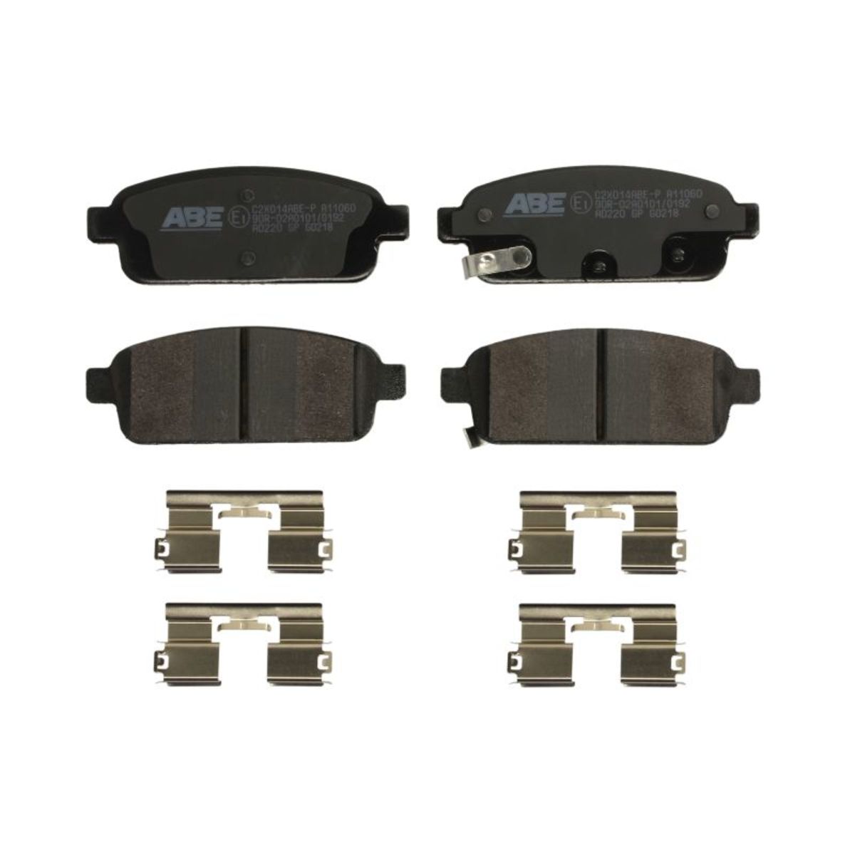 Bremsbelagsatz ABE C2X014ABE-P, Hinten