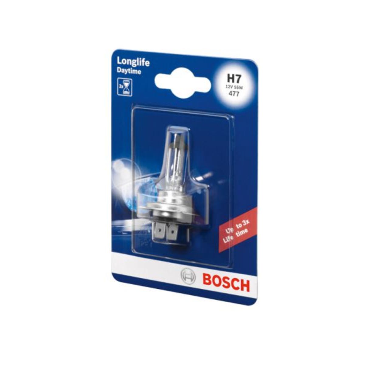 Ampoule halogène BOSCH H7 Longlife Daytime 12V, 55W