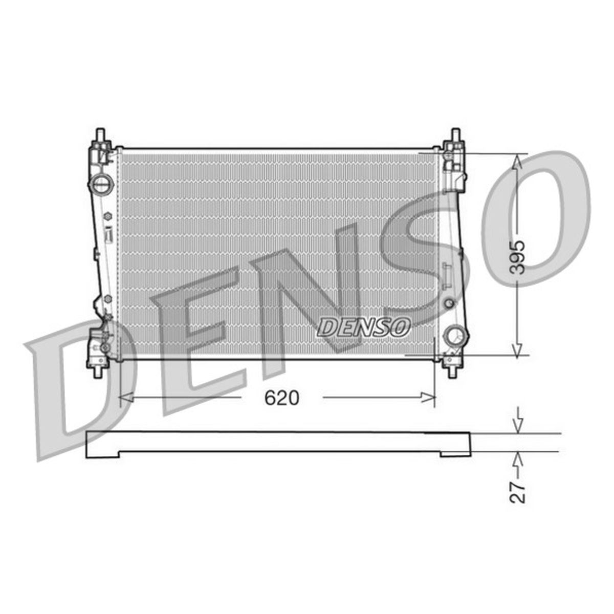 Radiator, motorkoeling