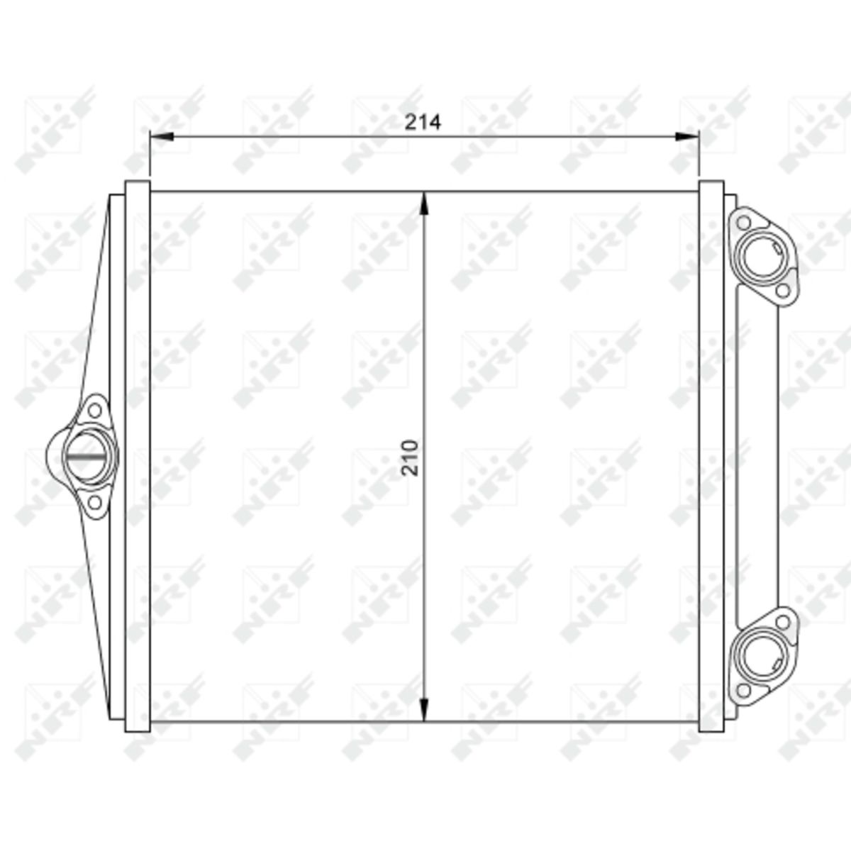 Nrf Warmtewisselaar, Interieur Verwarming 54248