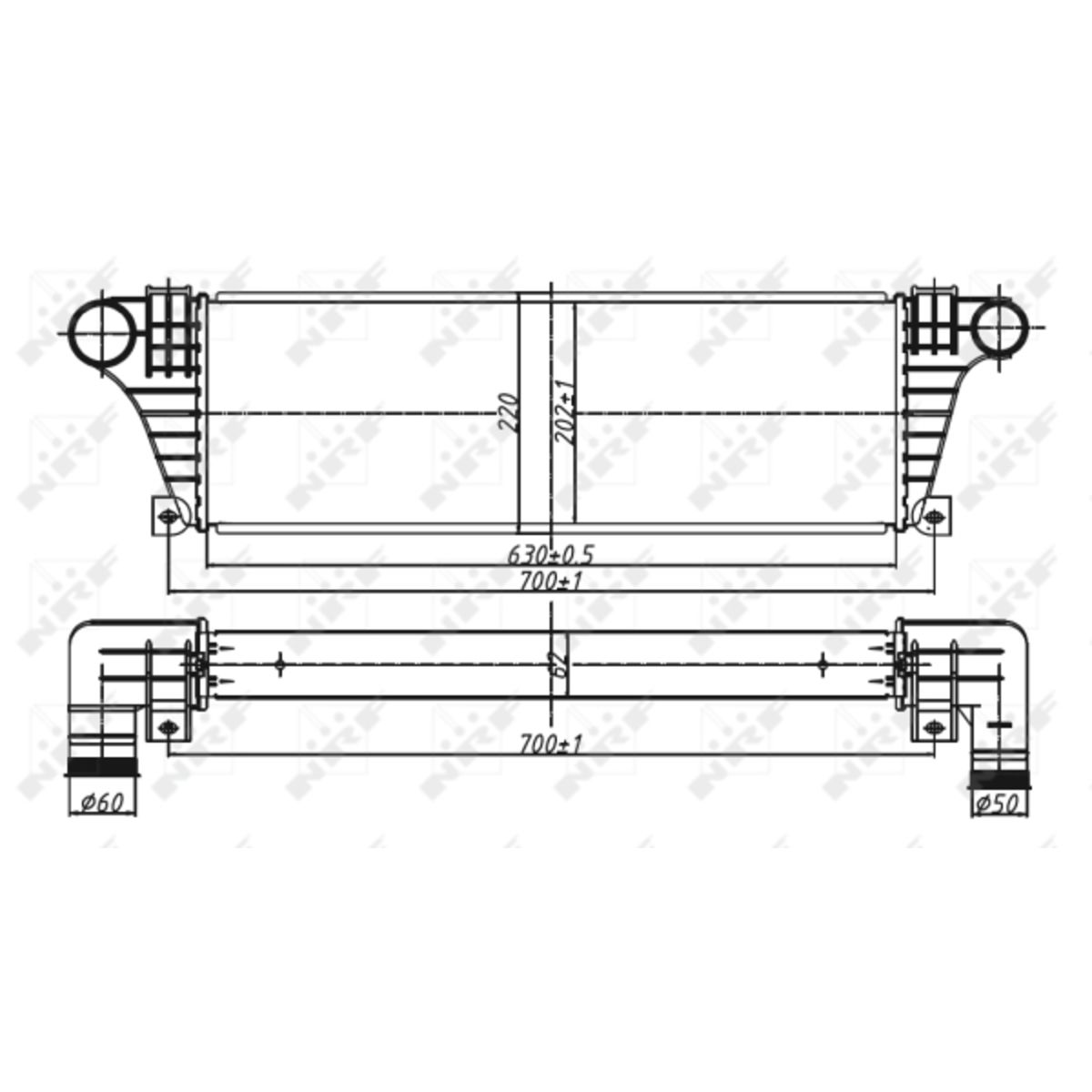 Nrf Intercooler 30097
