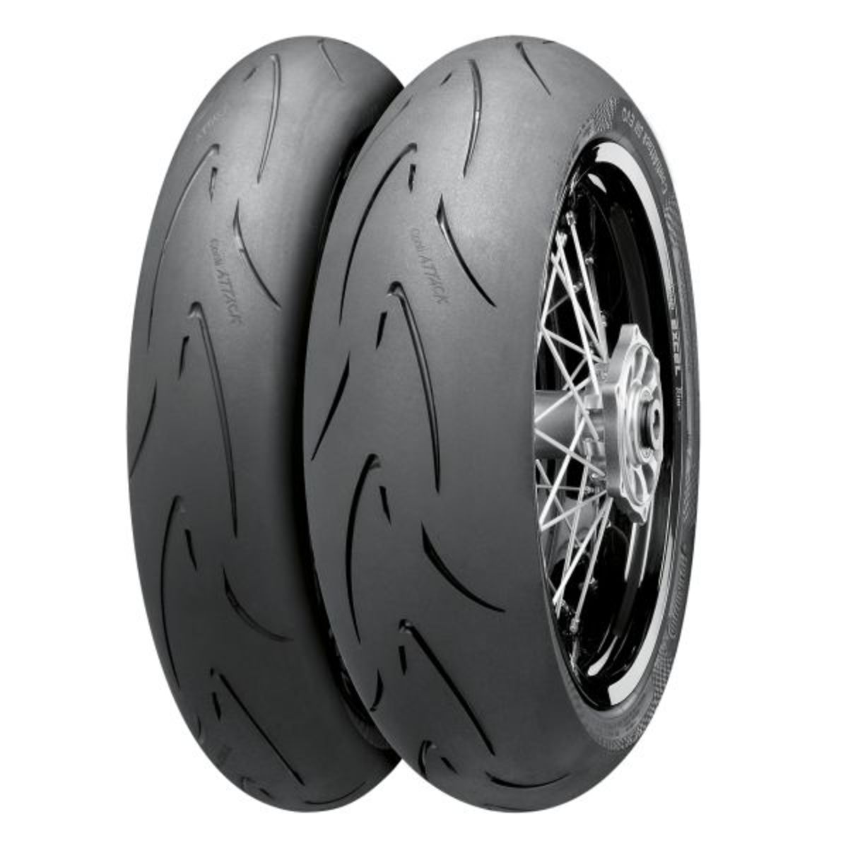 Image of ContiAttack SM EVO 110/70R17 TL 54H Productiedatum 2021, motorband voor