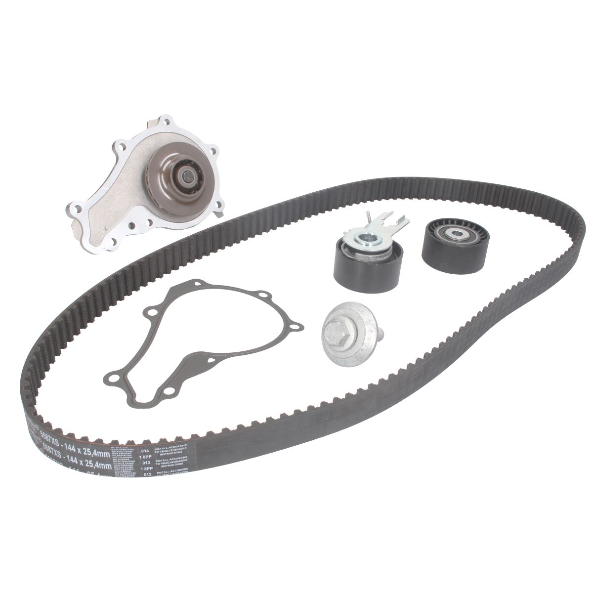 Waterpomp + distributieriem set PowerGrip®