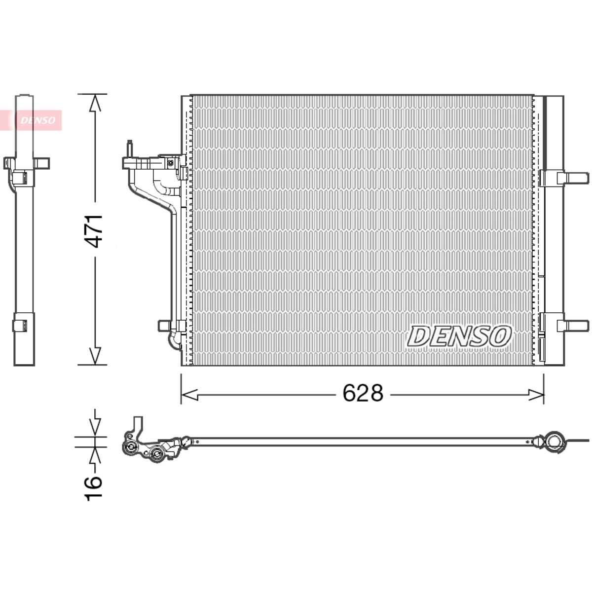 Image of Condensator, airconditioning