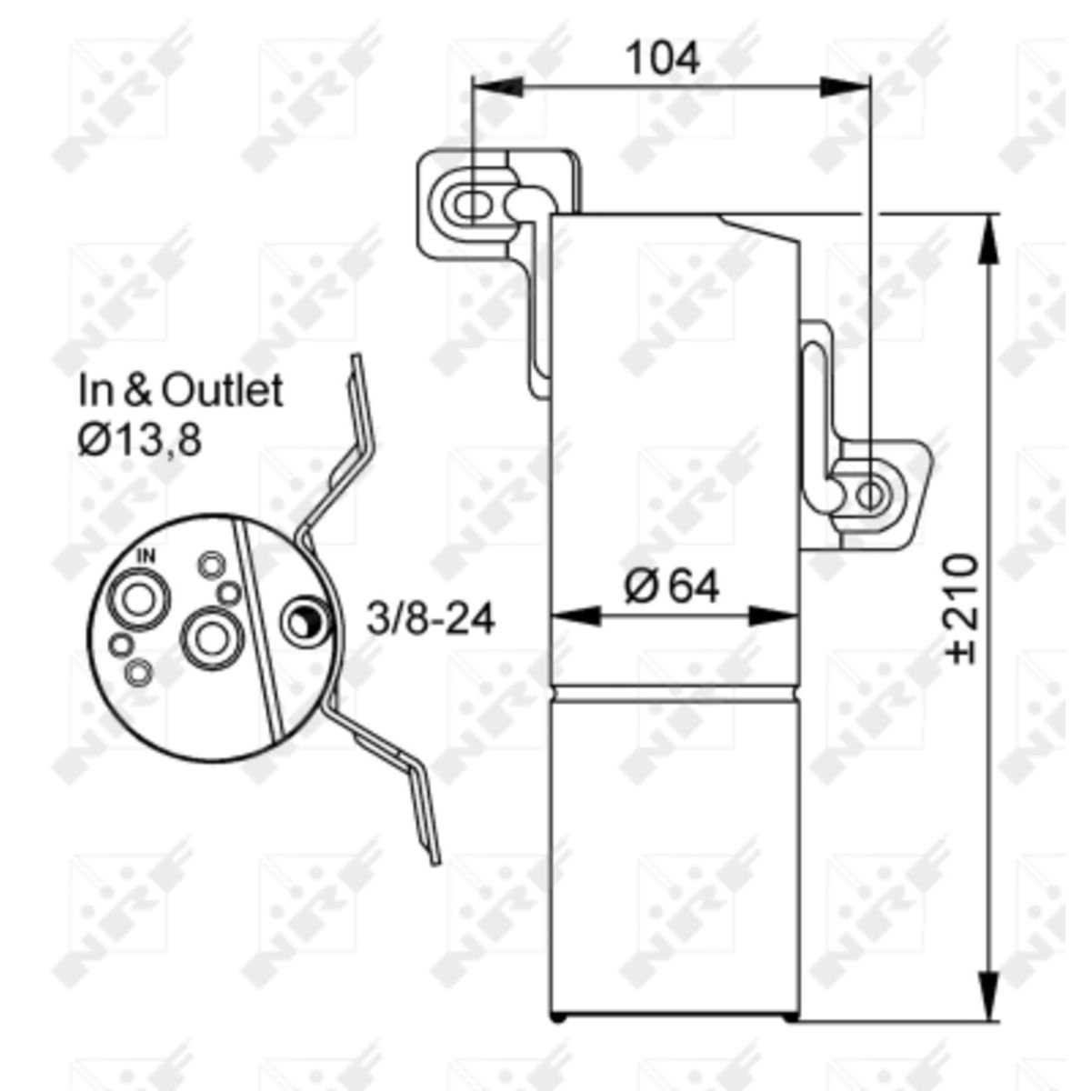 Nrf Droger,Airconditioner 33303