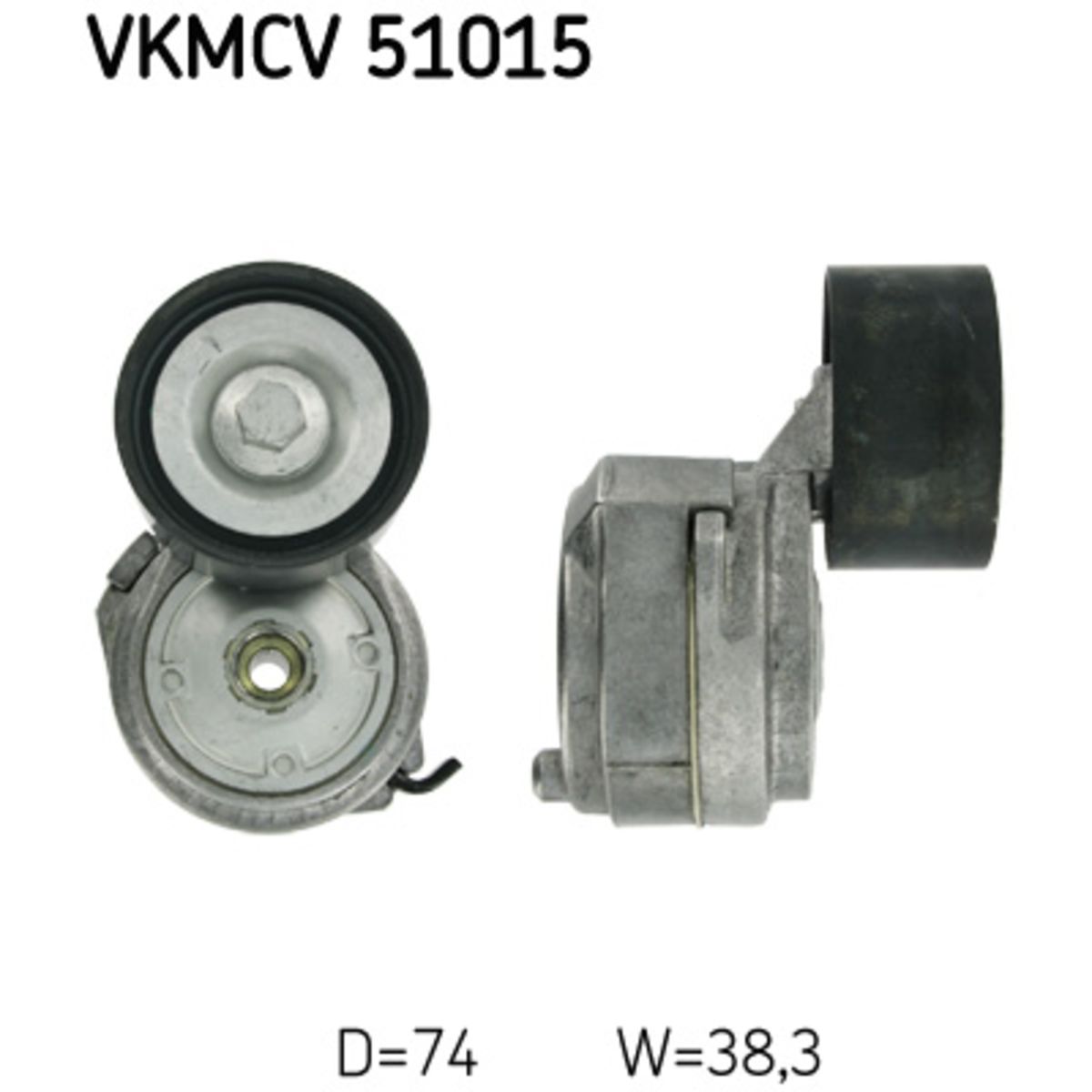 Image of Spanpoelie, V-riem