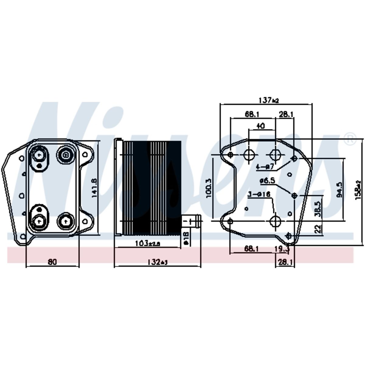 Image of Olie radiator, motorolie