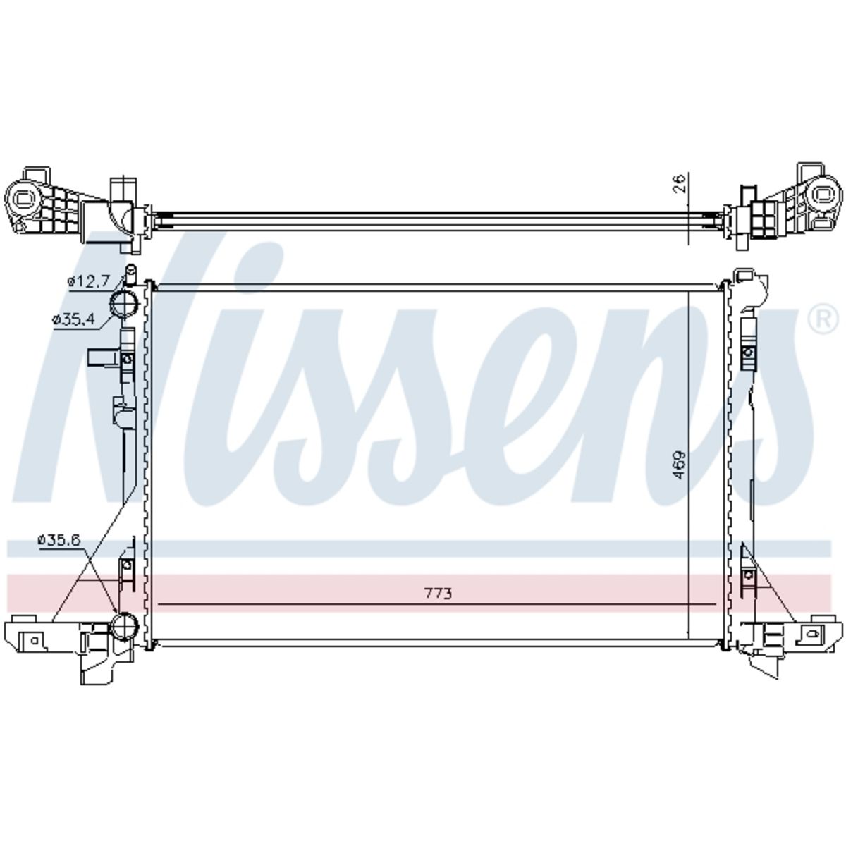 Image of Radiator, motorkoeling