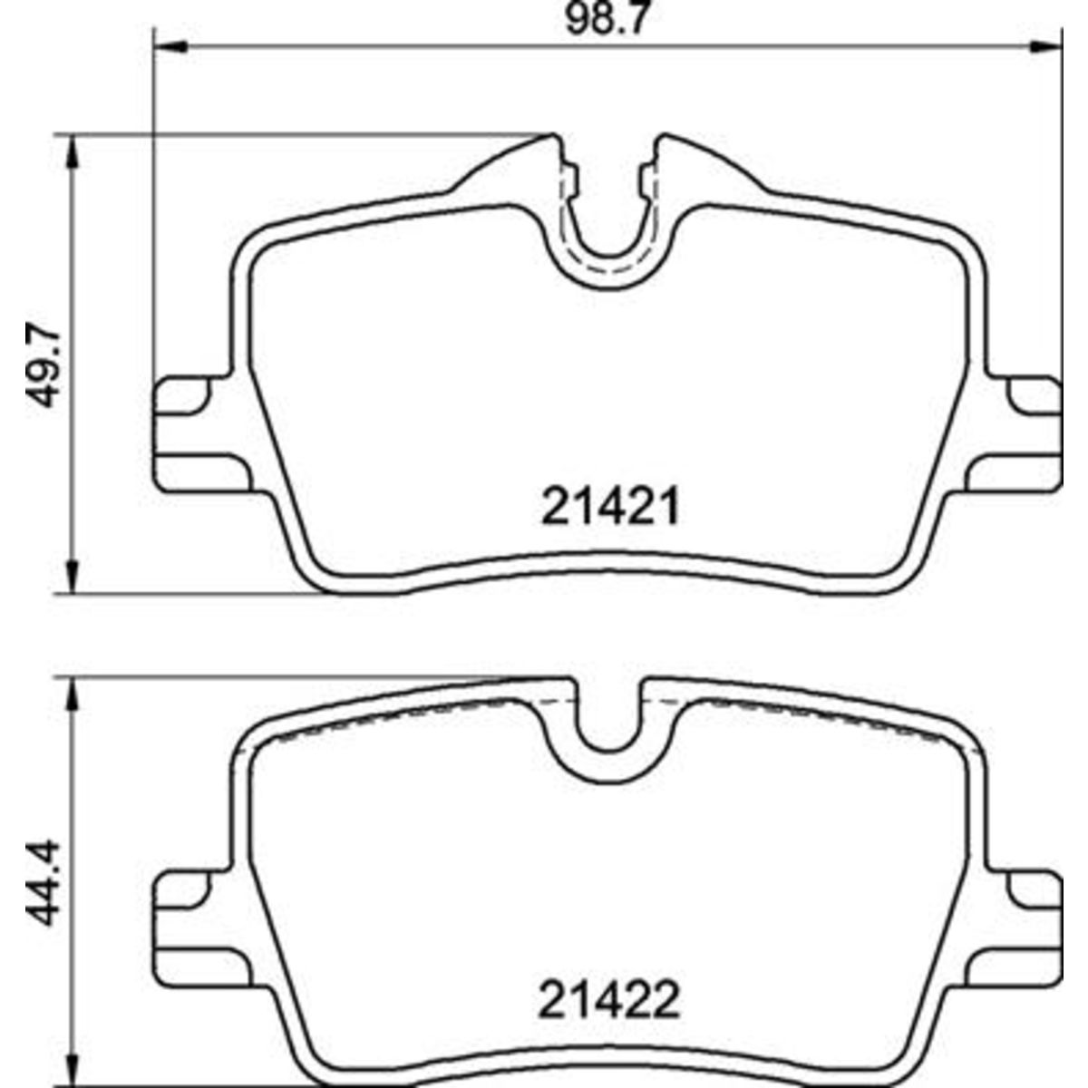 Brembo Jeu De Plaquettes De Frein P 06 113