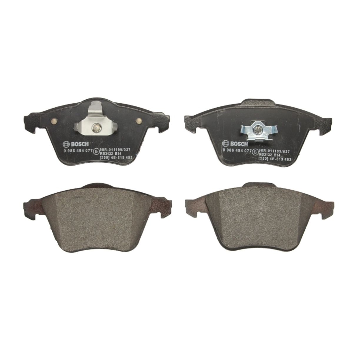 Bosch Jeu De Plaquettes De Frein 0 986 494 077, Avant