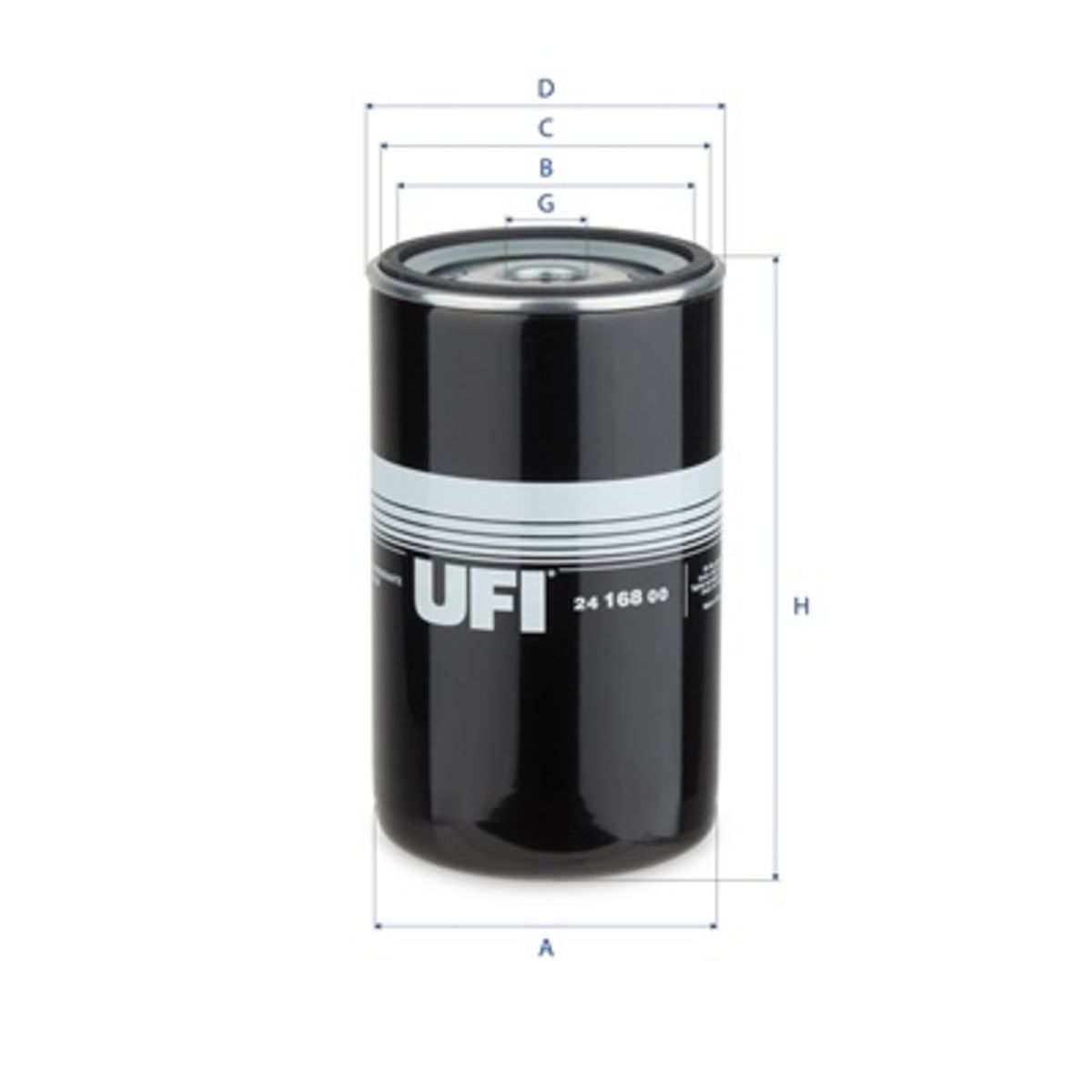 Ufi Brandstoffilter 24.168.00