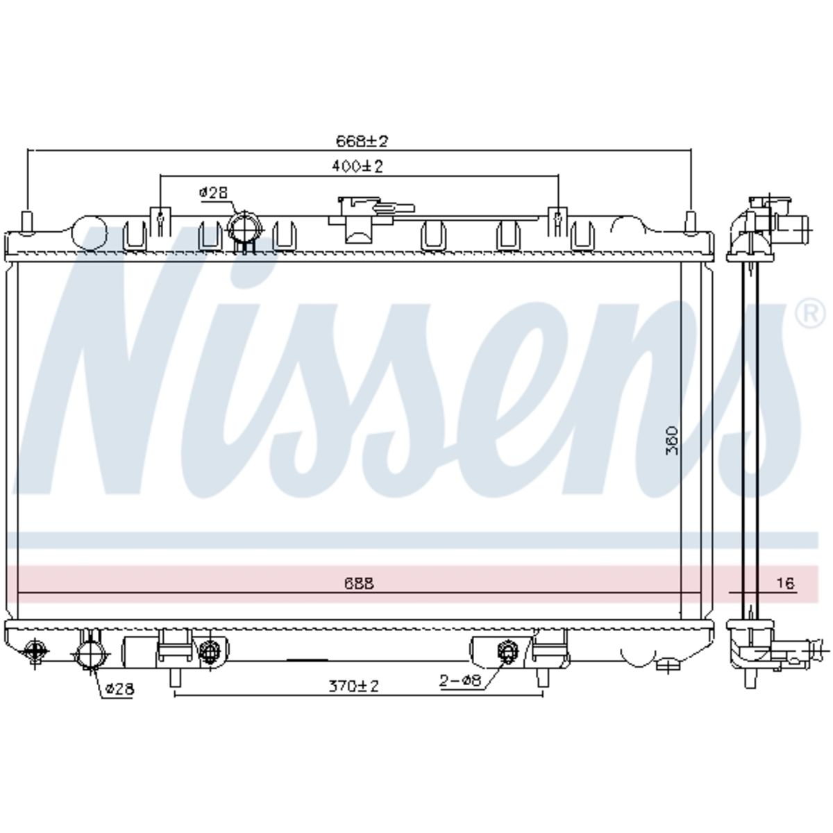 Image of Radiator, motorkoeling