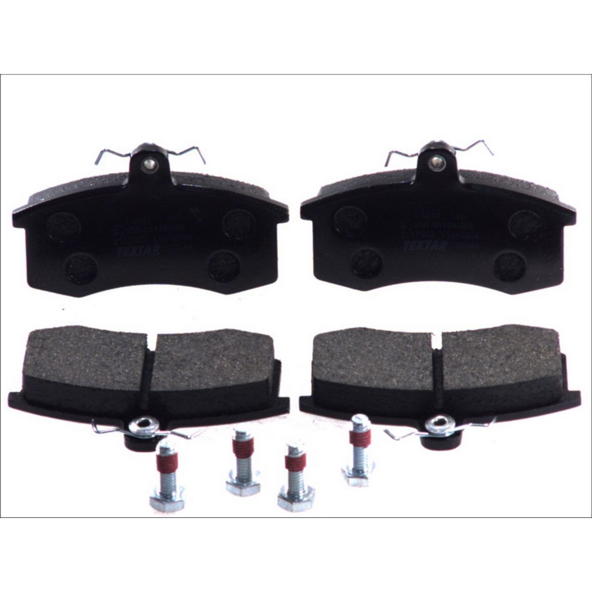 Bremsbelagsatz TEXTAR 2117002, Vorne