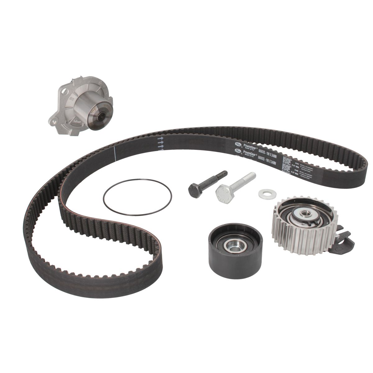 Image of Waterpomp + distributieriem set PowerGrip®