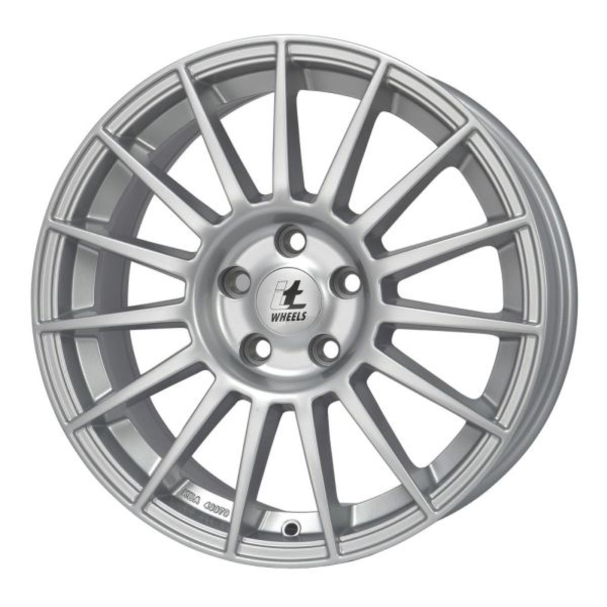 Jante alu 18 pouces ITWHEELS Sofia 5x100 8J ET35, Couleur Silber