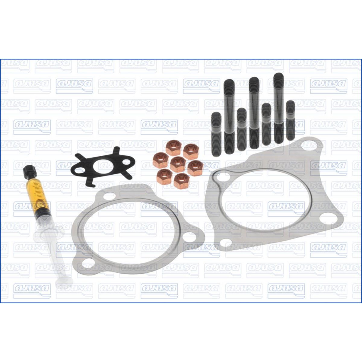 Ajusa JTC11293 Kit Montaggio Compressore Per Chrysler Voyager, Dodge Nitro, Opel Frontera 2.5/2.8 CRD