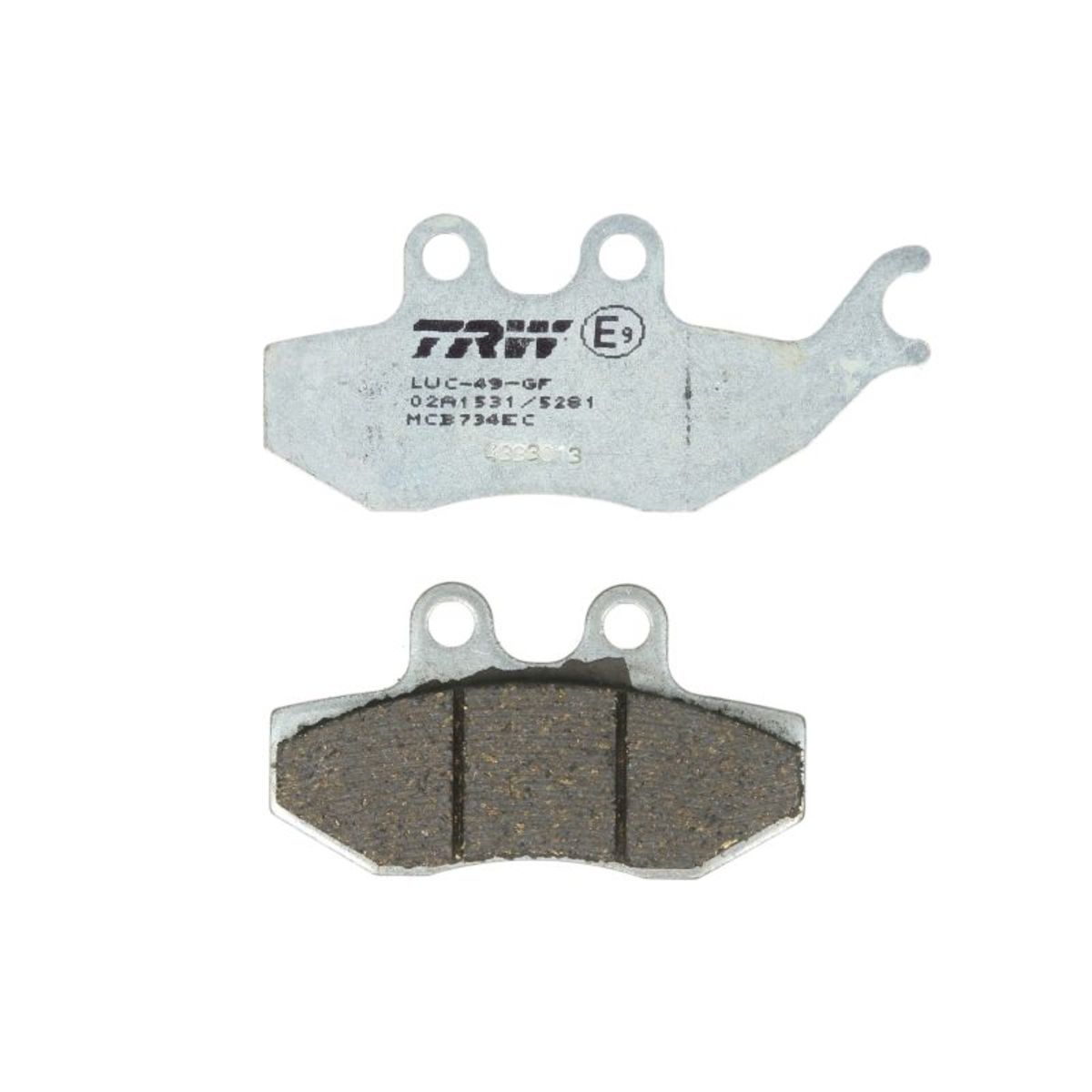 Jeu de plaquettes de frein TRW MCB734EC