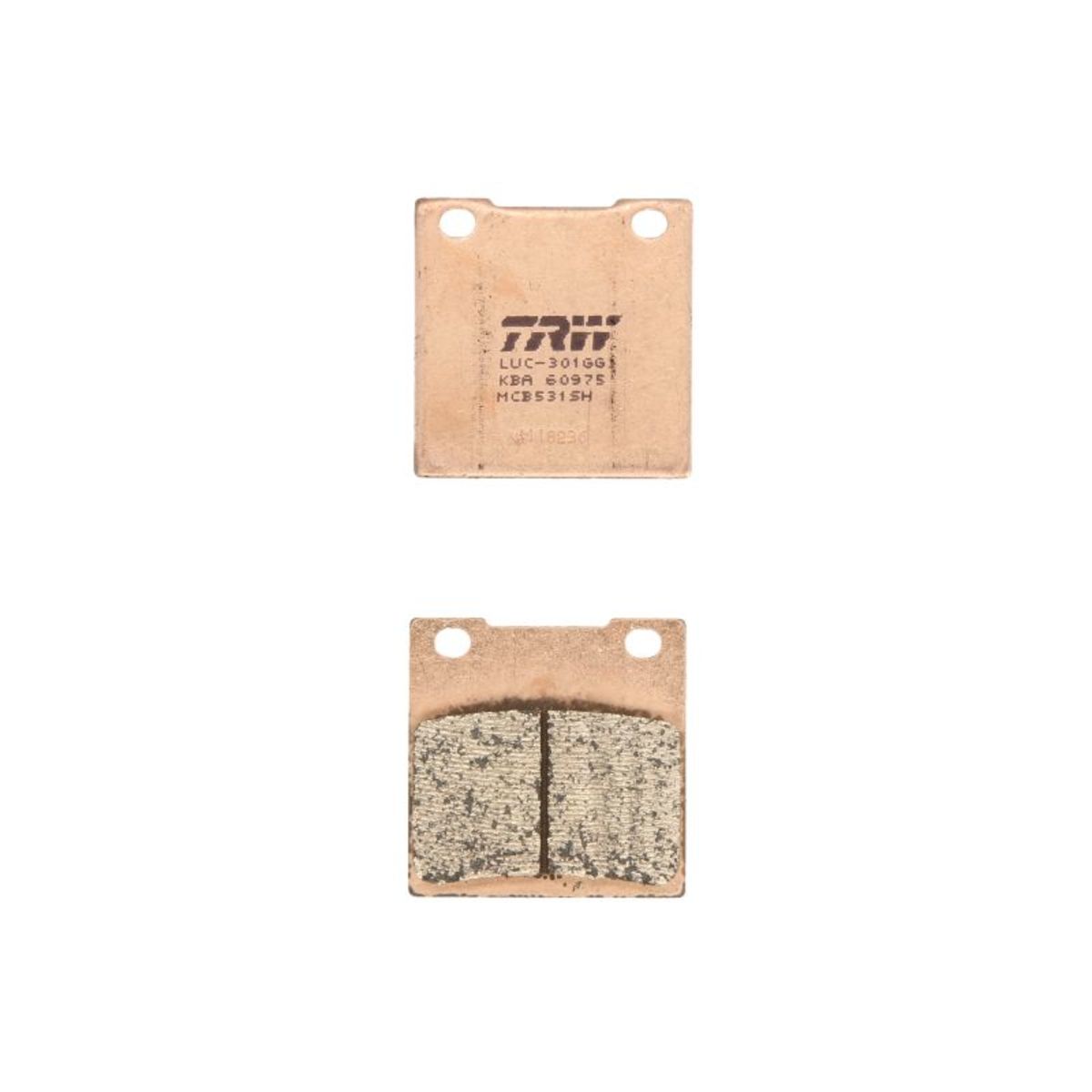 Jeu de plaquettes de frein TRW MCB531