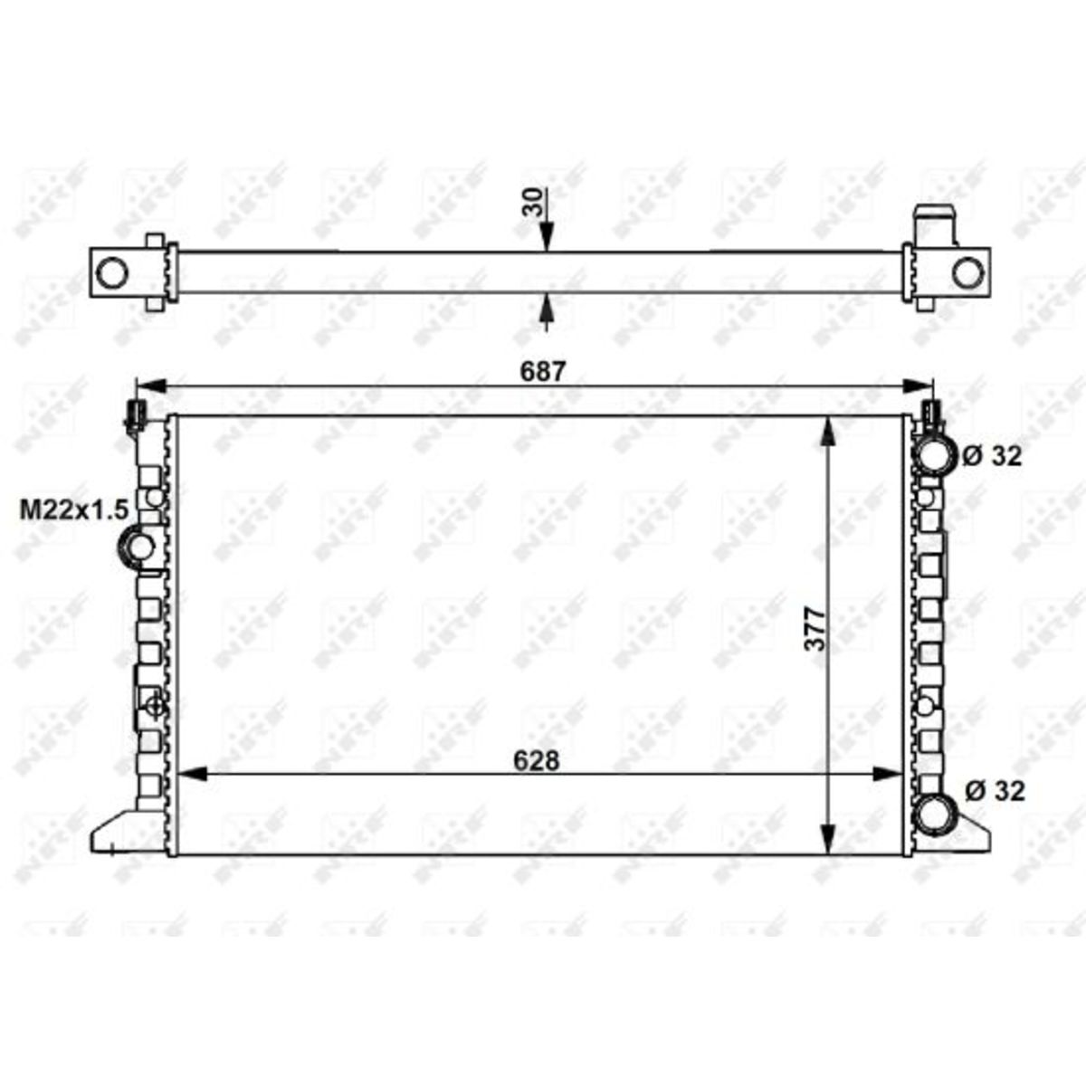 Image of Radiator, motorkoeling