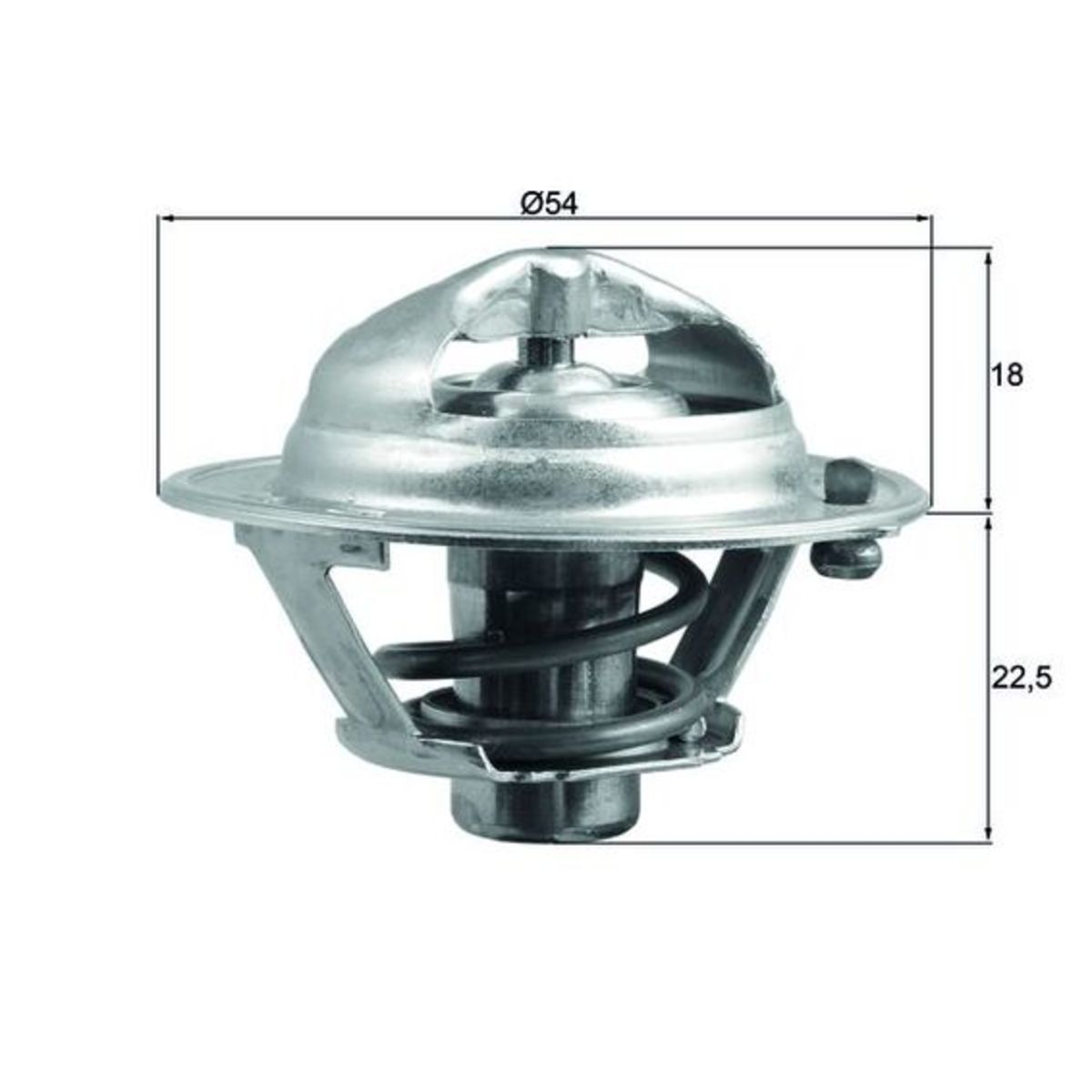 Mahle Termostato, Refrigerante Tx 166 85D