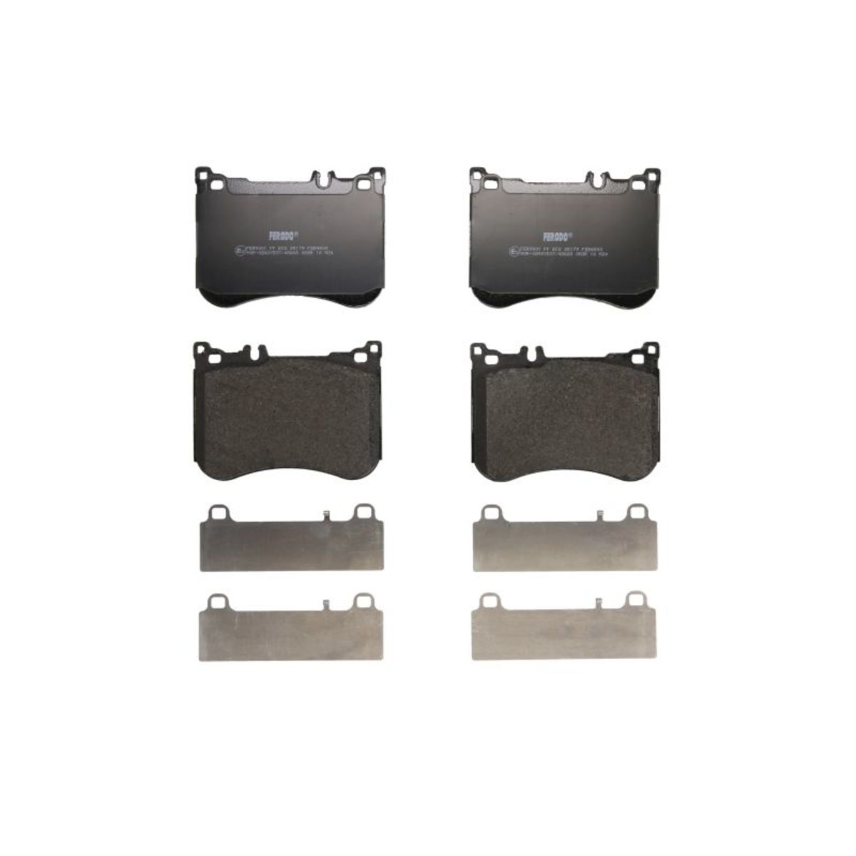 Ferodo Kit De Plaquettes De Frein, Frein À Disque Premier Eco Friction Fdb4800 Fdb4800 Mercedes-Benz - Image 2