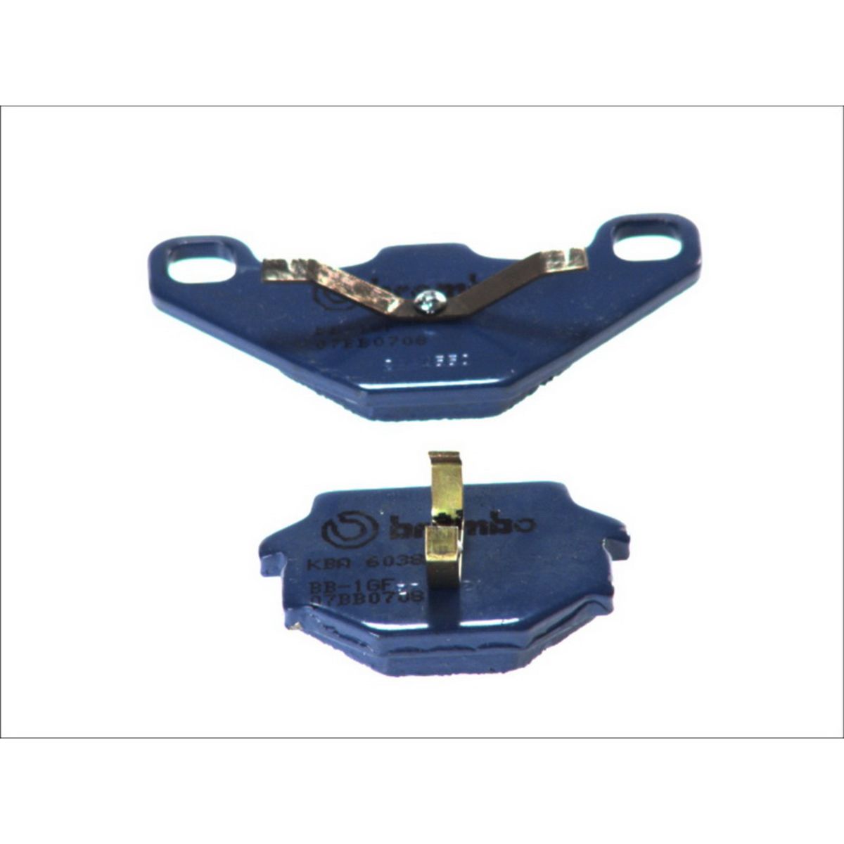 Bremsbelagsatz, ohne Straßenzulassung BREMBO MT07BB0708