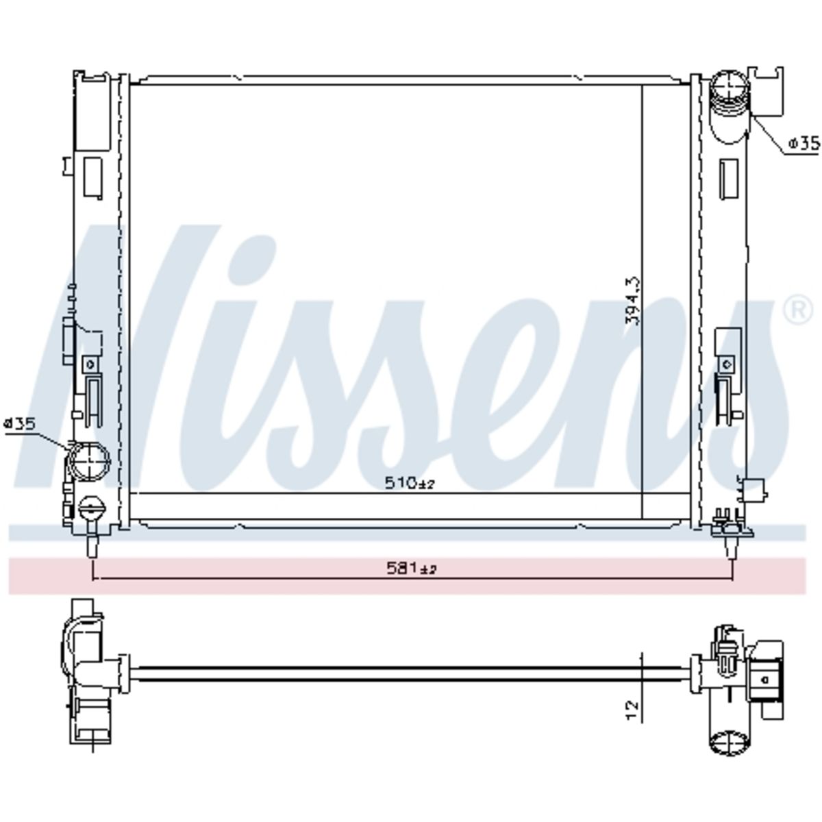 Image of Radiator, motorkoeling