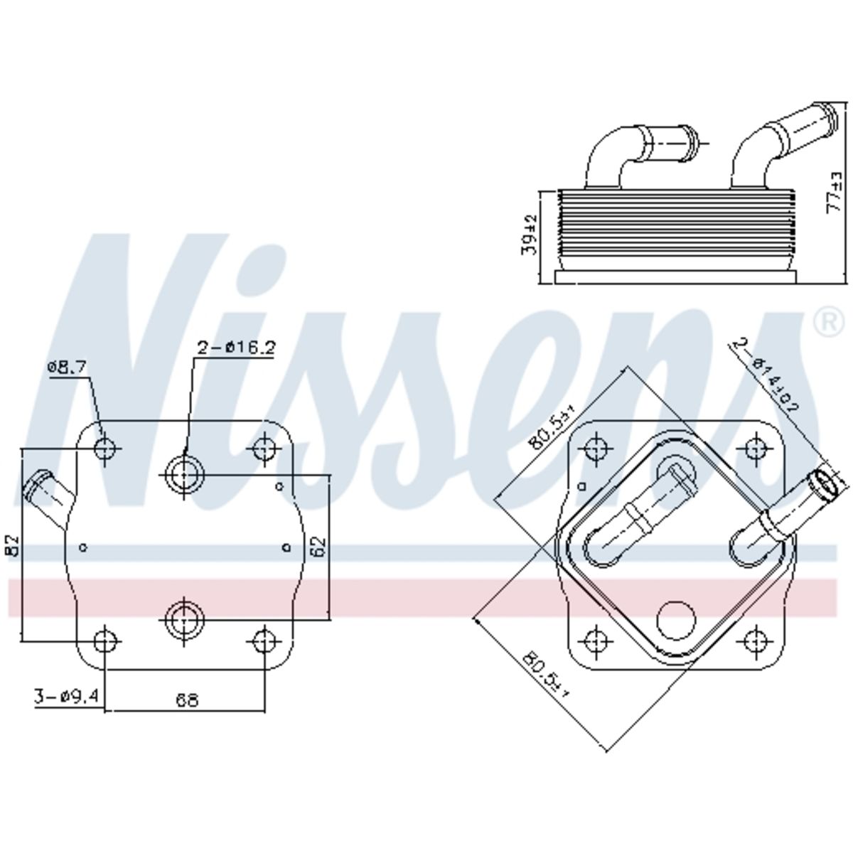 Image of Olie radiator, motorolie