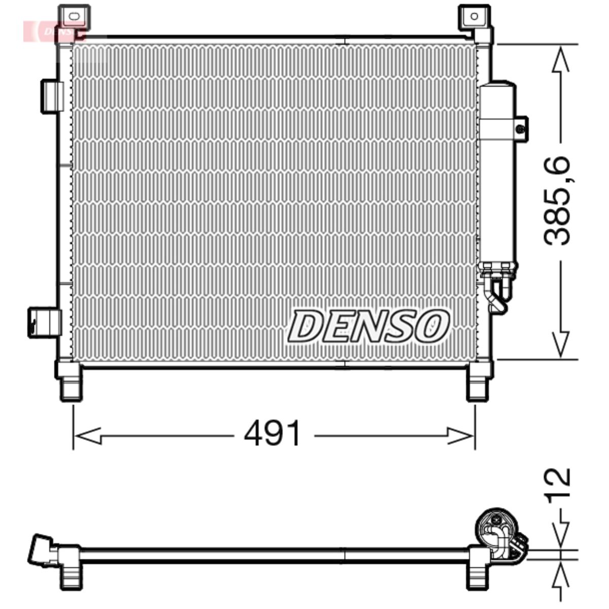 Image of Condensator, airconditioning