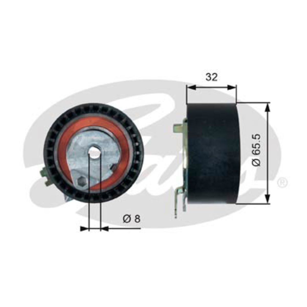Image of Spanpoelie, PowerGrip distributieriem