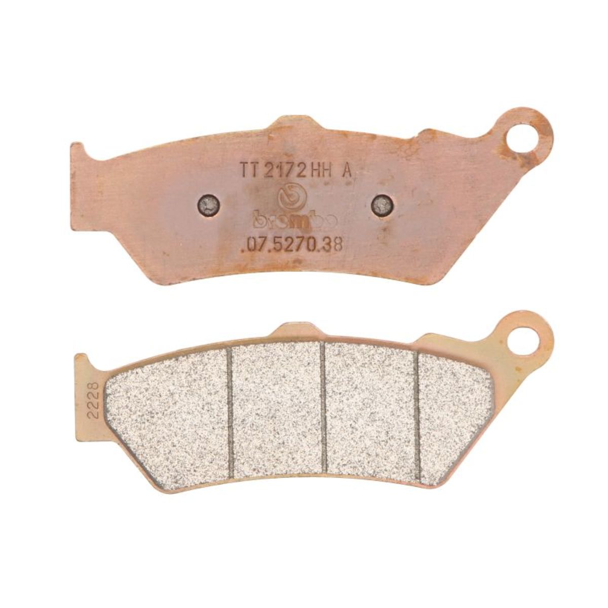 Bremsbelagsatz BREMBO MT07BB0390