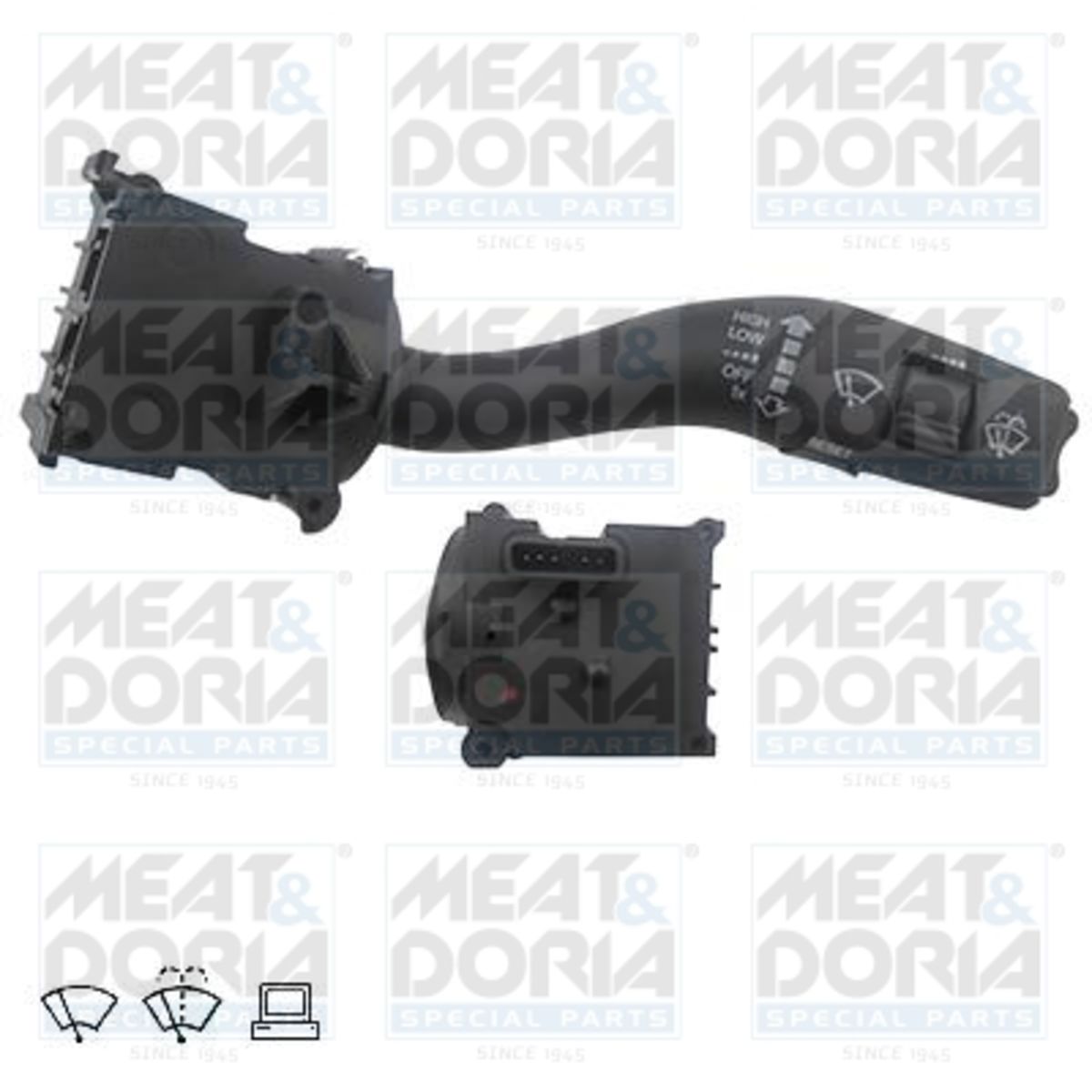 Meat&Doria Interruttore Del Piantone Dello Sterzo Meat & Doria 23331