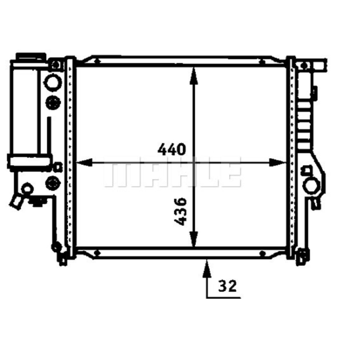 Image of Radiator, motorkoeling