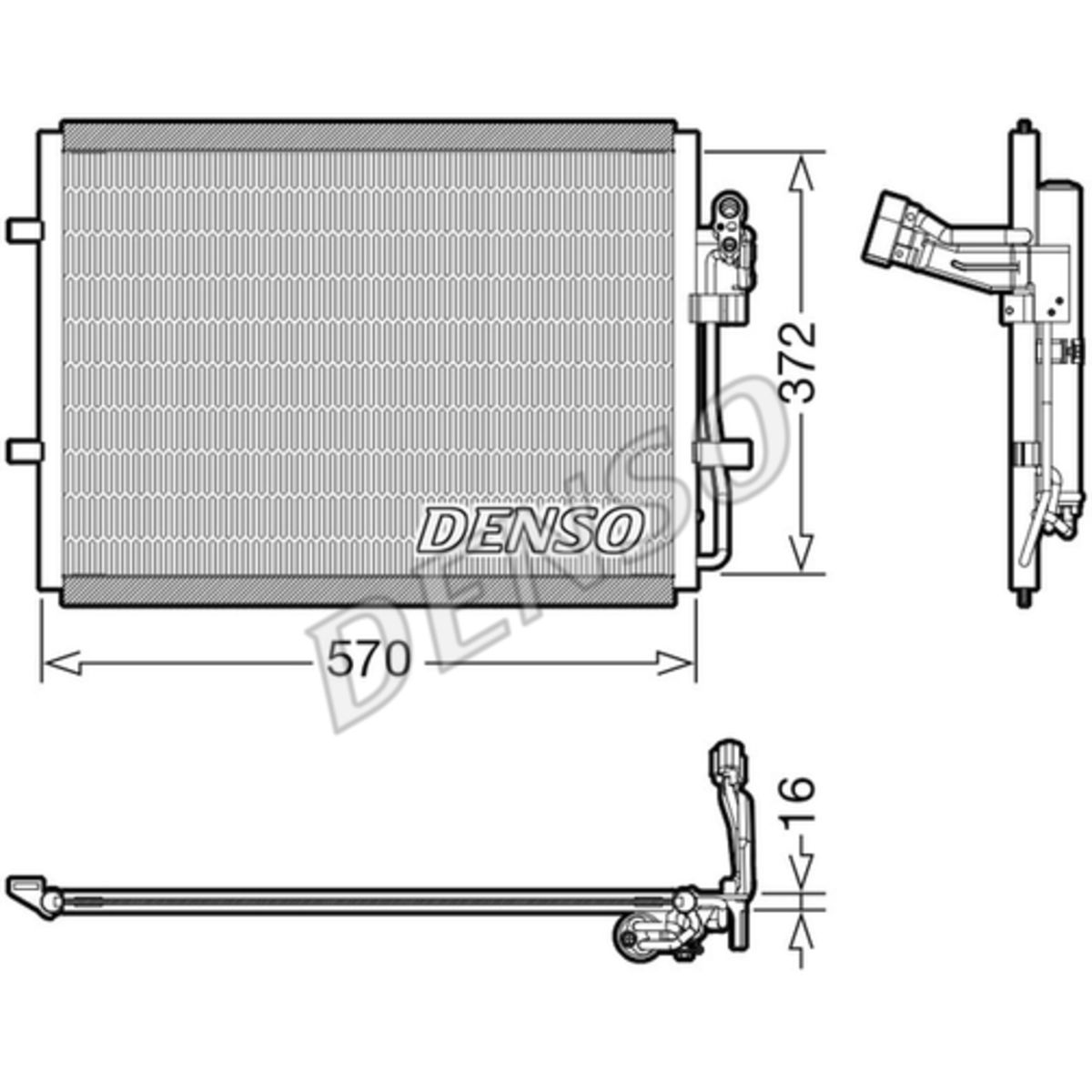 Image of Condensator, airconditioning