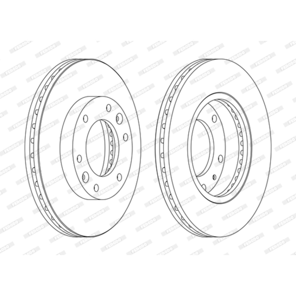 Ferodo Discofreno Ddf1612c - Immagine 5