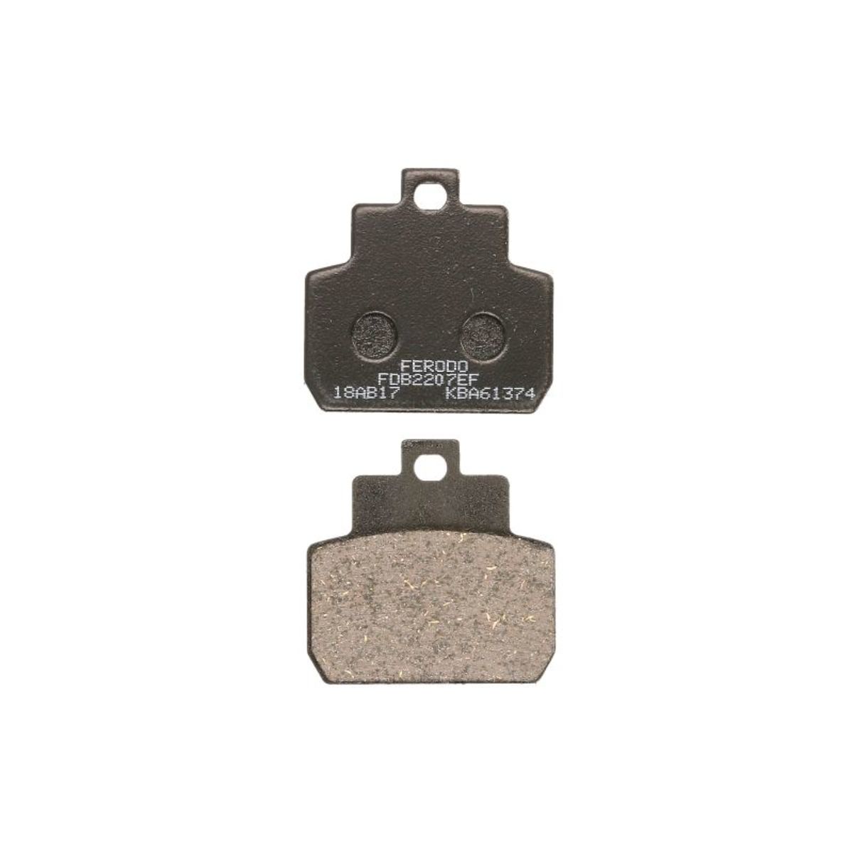 Set di pastiglie freno FERODO FDB2207EF