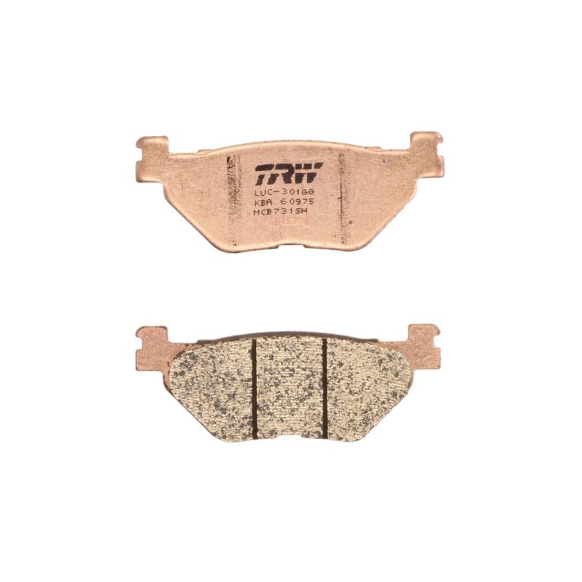 Jeu de plaquettes de frein TRW MCB731