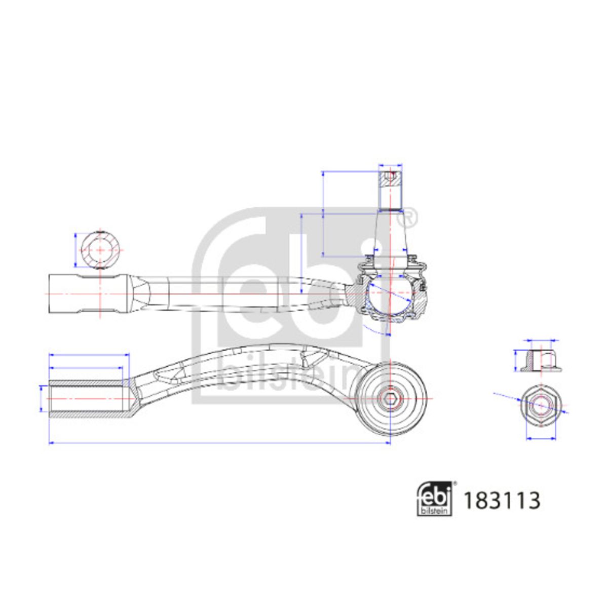 Spoorstangeind  BILSTEIN