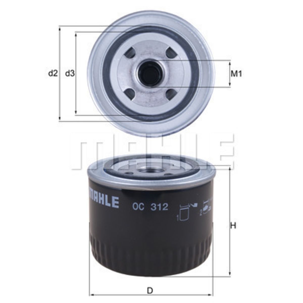 Image of Oliefilter