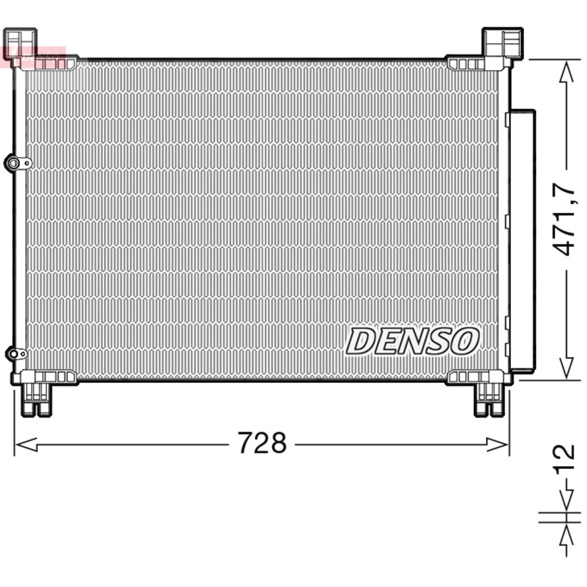 Image of Condensator, airconditioning