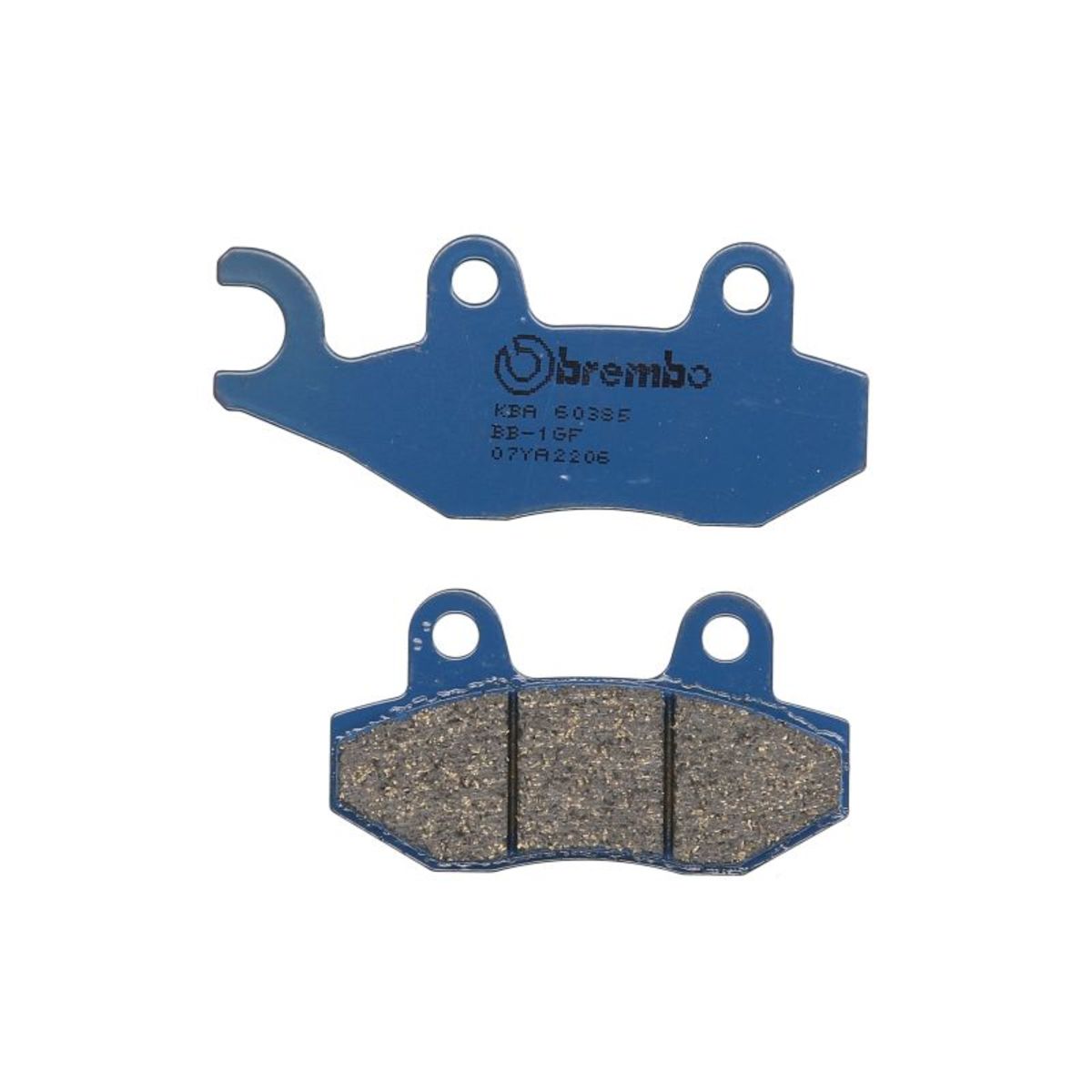 Jeu de plaquettes de frein BREMBO MT07YA2206